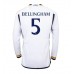 Maillot de foot Real Madrid Jude Bellingham #5 Domicile vêtements 2023-24 Manches Longues